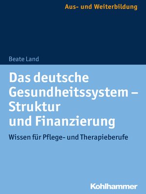 cover image of Das deutsche Gesundheitssystem--Struktur und Finanzierung